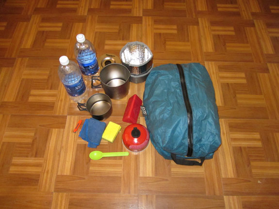 Ultralight Backpacking Gear List - Cooking & Drinking