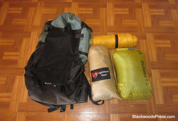 Ultralight Backpacking Gear: The Big Three