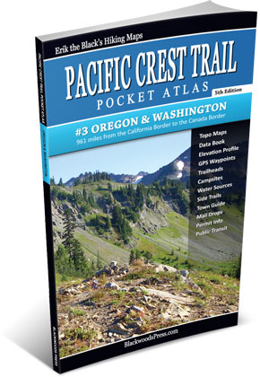 Pacific Crest Trail Pocket Atlas #3: Oregon & Washington