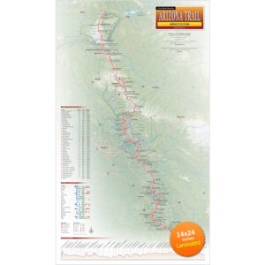 Arizona Trail Wall Map 1st Edition