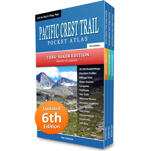 Pacific Crest Trail Maps: PCT Pocket Atlas Pacific Crest Trail Maps: PCT Pocket Atlas