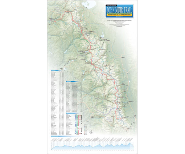 John Muir Trail Map