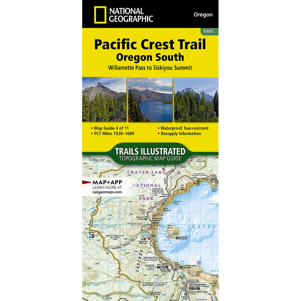 Nat Geo PCT Map 1005: Oregon South Nat Geo PCT Map 1005: Oregon South