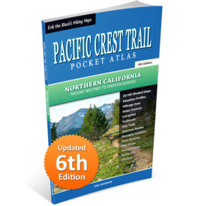 Pacific Crest Trail Pocket Atlas: Northern California