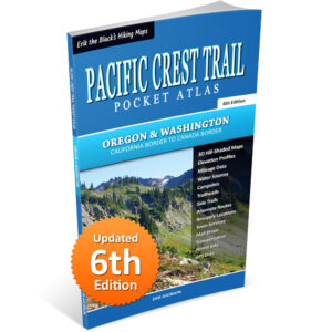 Pacific Crest Trail Pocket Atlas: Oregon & Washington