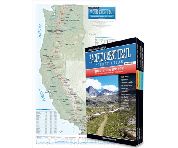 Pacific Crest Trail Map Bundle