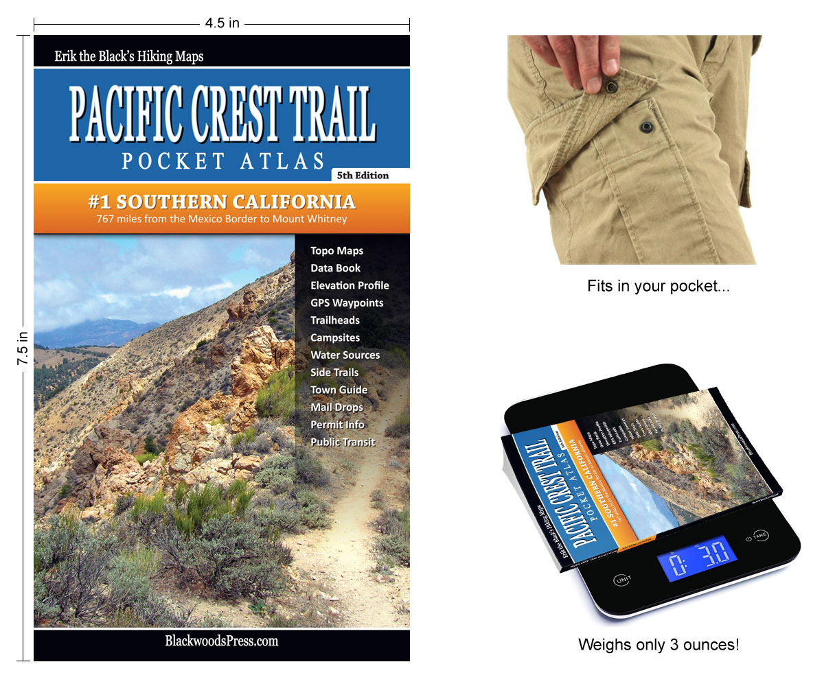 Pacific Crest Trail Map Bundle Erik The Black s Hiking Maps