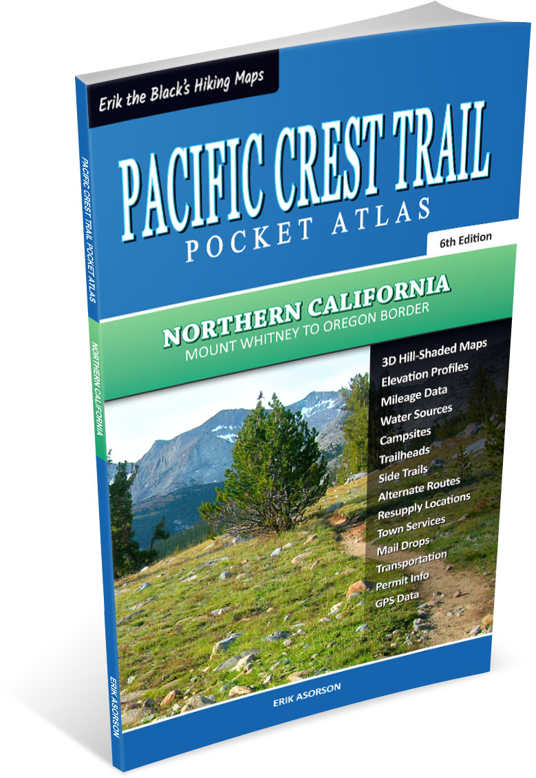 Pacific Crest Trail Pocket Atlas: Northern California